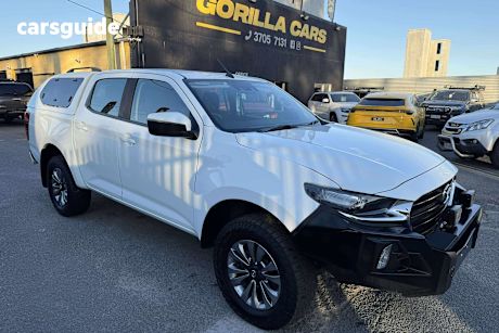 White 2020 Mazda BT-50 Ute Tray XT (4X4)