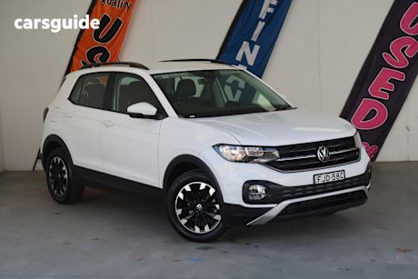 White 2021 Volkswagen T-Cross Wagon 85Tsi Life
