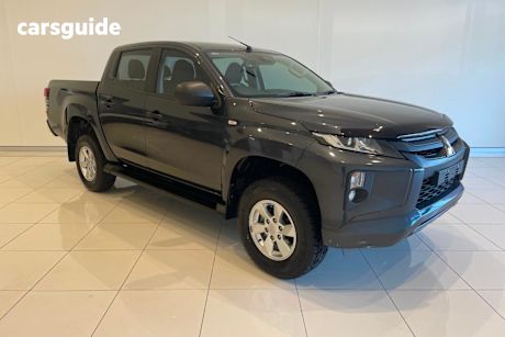 Grey 2022 Mitsubishi Triton Ute Tray GLX+ 4X4