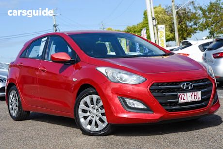 Red 2015 Hyundai I30 Hatchback Active
