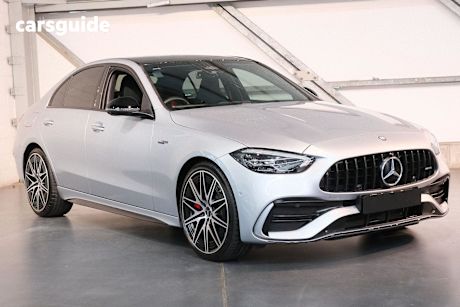 Silver 2024 Mercedes-Benz C-CLASS Sedan C43 AMG EDITION R 4WD