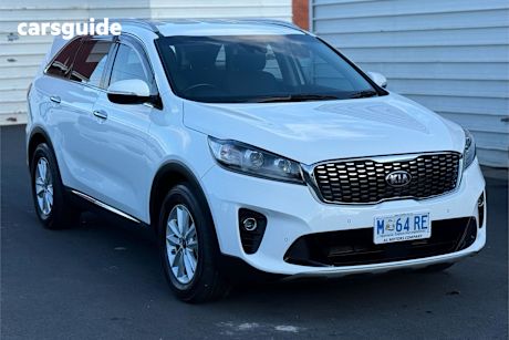 White 2020 Kia Sorento SUV SI F