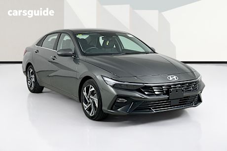 Grey 2024 Hyundai I30 Sedan Elite