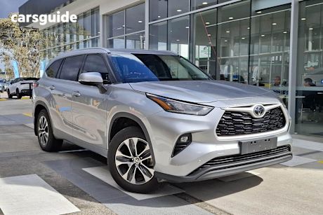 Silver 2022 Toyota Kluger SUV GXL 4X4