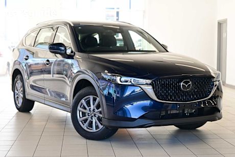 Blue 2023 Mazda CX-8 SUV G25 SPORT F