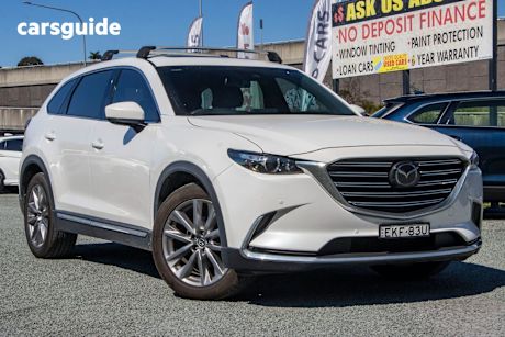 White 2020 Mazda CX-9 SUV GT F