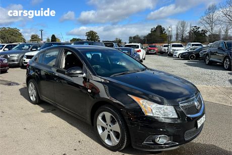 Black 2014 Holden Cruze Hatch EQUIPE F