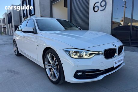 White 2016 BMW 3 Sedan 318I SPORT LINE R