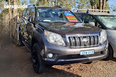 Grey 2013 Toyota Landcruiser Prado SUV KAKADU 4X4
