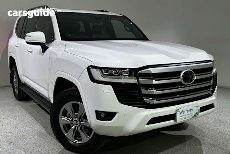 White 2022 Toyota Landcruiser SUV VX 4X4
