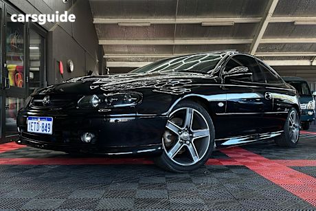 Black 2002 Holden Monaro Coupe CV8 R
