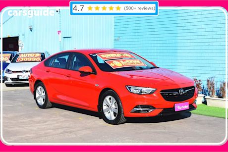 Red 2018 Holden Commodore Hatch LT F