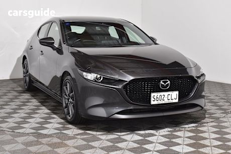 Grey 2021 Mazda Mazda3 Hatch G20 EVOLVE F