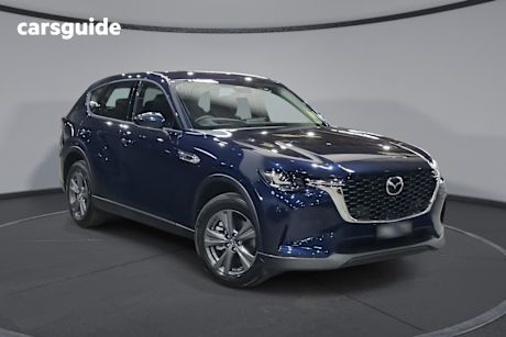 Blue 2025 Mazda CX-60 SUV G40E TOURING 4X4