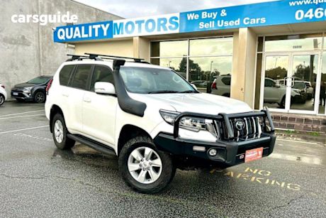 White 2021 Toyota Landcruiser Prado SUV GXL 4X4