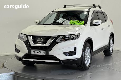 White 2017 Nissan X-Trail Wagon St (Fwd)