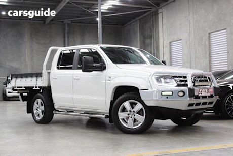 White 2017 Volkswagen Amarok Dual Cab Utility V6 Tdi 550 Highline