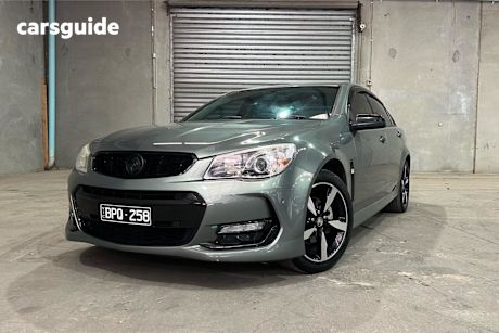 Grey 2016 Holden Commodore Sedan Sv6 Black Pack