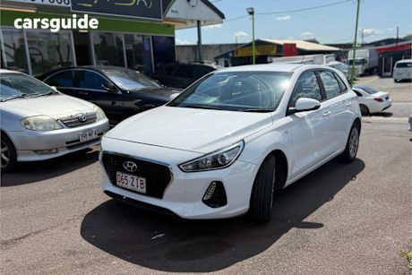 White 2019 Hyundai I30 Hatchback Go