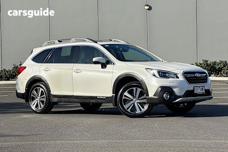 White 2020 Subaru Outback SUV 2.5I PREMIUM 4WD