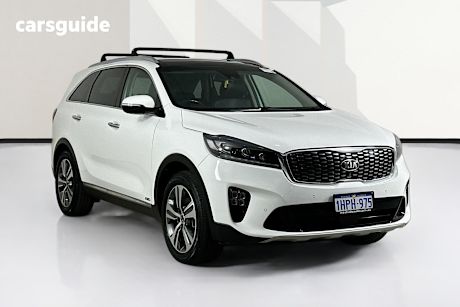 White 2019 Kia Sorento Wagon Gt-Line (4X4)