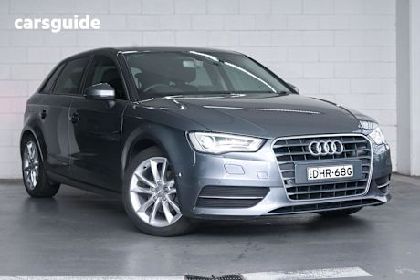 Grey 2016 Audi A3 Hatch ATTRACTION F