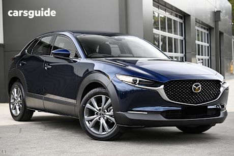 Blue 2025 Mazda CX-30 SUV G25 TOURING F