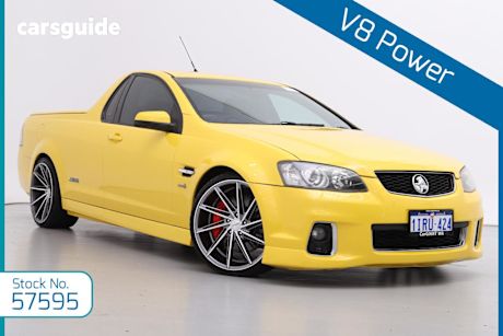 Yellow 2012 Holden Commodore Utility Ss-V