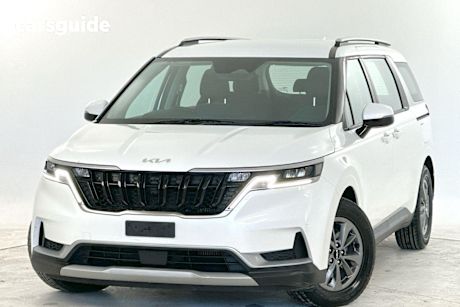 White 2022 Kia Carnival Wagon S