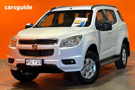 White 2015 Holden Colorado 7 Wagon Lt (4X4)