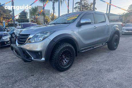 Silver 2019 Mazda BT-50 Ute Tray GT 4X4