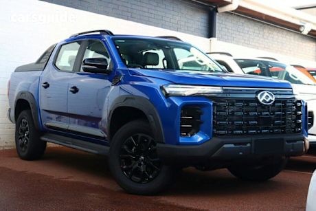 Blue 2025 LDV T60 Ute Tray MAX PLUS 4X4