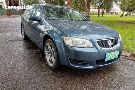 Blue 2011 Holden Commodore Sportswagon Omega
