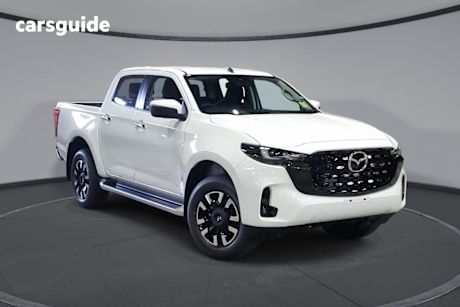 White 2025 Mazda BT50 Ute Tray BT-50