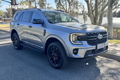 Silver 2025 Ford Everest Wagon Sport (Rwd)