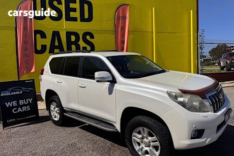 White 2012 Toyota Landcruiser Wagon Vx (4X4)