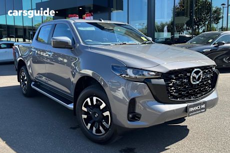 Grey 2025 Mazda BT-50 Dual Cab Pick-up Gt (4X4)