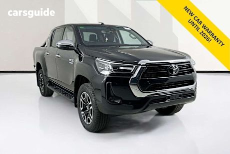 Black 2020 Toyota Hilux Double Cab Pick Up Sr5 (4X4)