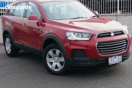 Red 2016 Holden Captiva Wagon 5 Ls (Fwd)