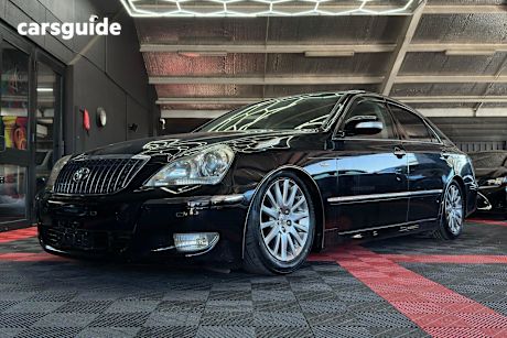 Black 2007 Toyota Crown Sedan MAJESTA C TYPE 4DR SEDAN 6SP AUTO 4.3I