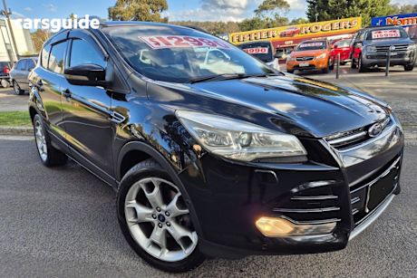 Black 2013 Ford Kuga Wagon Titanium (Awd)