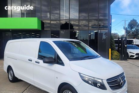 White 2021 Mercedes-Benz Vito Commercial 116CDI R