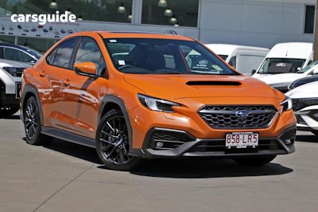 Orange 2024 Subaru WRX Sedan RS 4WD