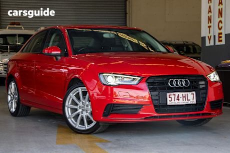 Red 2014 Audi A3 Sedan 1.4 Tfsi Attraction Cod