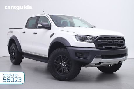 White 2019 Ford Ranger Double Cab Pick Up Raptor 2.0 (4X4)