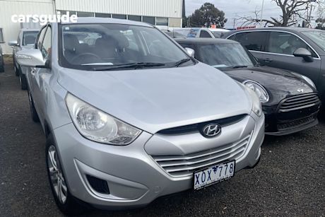 Silver 2010 Hyundai IX35 SUV ACTIVE