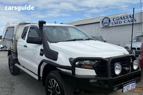 White 2021 Ford Ranger Super Cab Chassis Xl 3.2 (4X4)