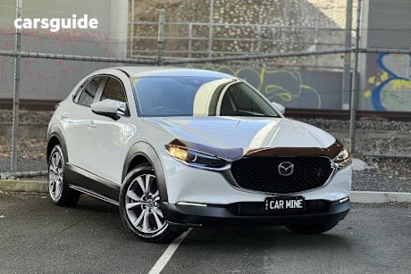 White 2020 Mazda CX-30 SUV G20 EVOLVE F