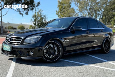 Black 2009 Mercedes-Benz C-CLASS Sedan C63 AMG R