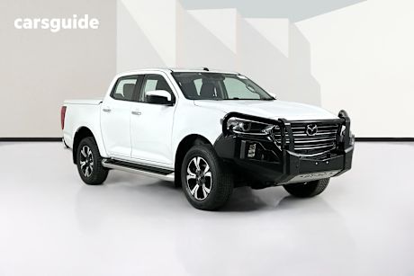 White 2023 Mazda BT-50 Dual Cab Pick-up Xtr (4X4)